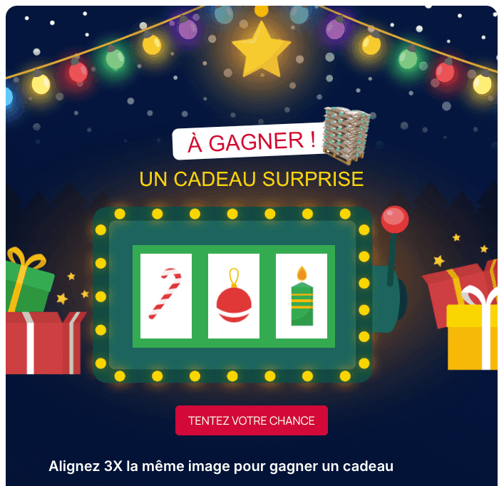 Christmas Slot-Machine Game – Proxi TotalEnergies